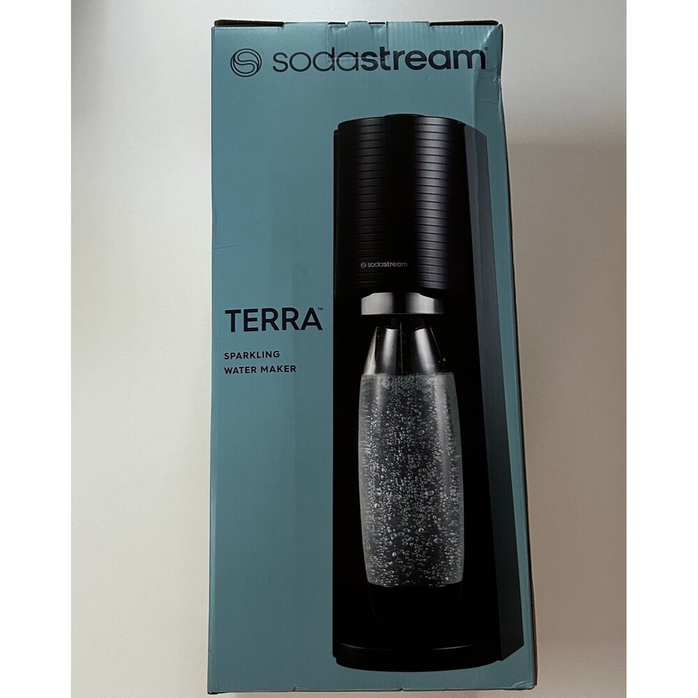 SodaStream Terra Sparkling Water Maker with CO2 and DWS Bottle